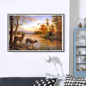 Deer - Full Drill Diamond Painting