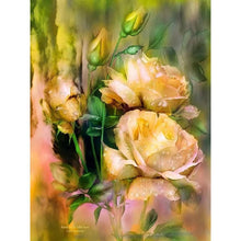 Load image into Gallery viewer, Flower - Full Drill Diamond Painting
