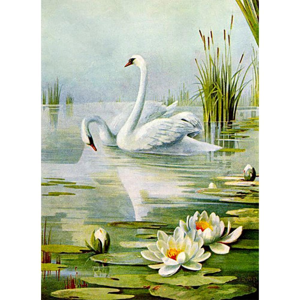 Swan - Full Drill Diamond Painting