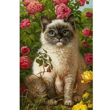 Load image into Gallery viewer, Cat - Full Drill Diamond Painting
