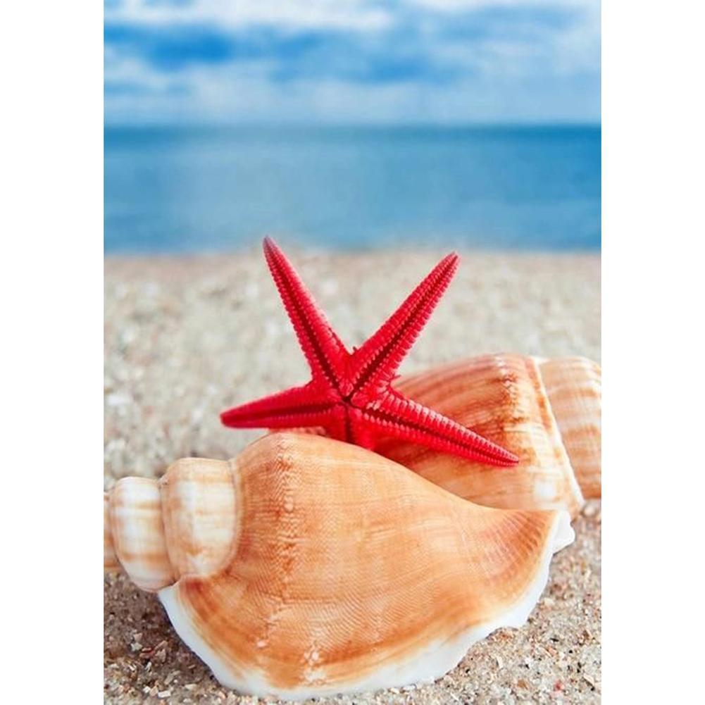 Beach shells seastar - Full Drill Diamond Painting