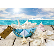 Load image into Gallery viewer, Seashells ans seastars - Full Drill Diamond Painting
