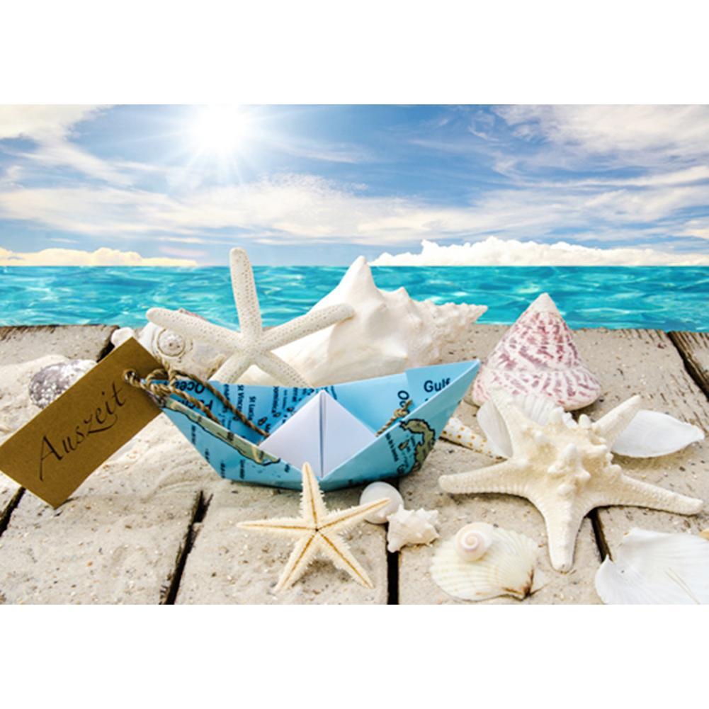 Seashells ans seastars - Full Drill Diamond Painting