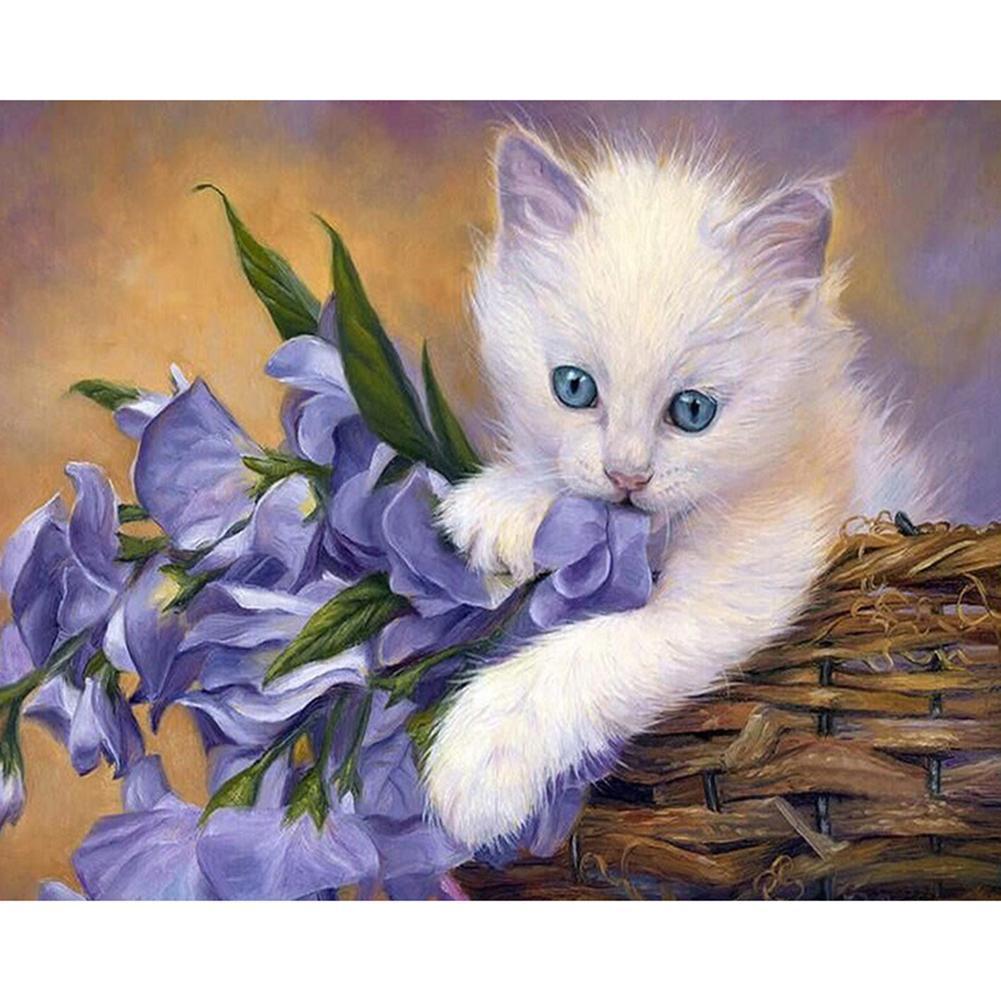 Cat - Full Drill Diamond Painting