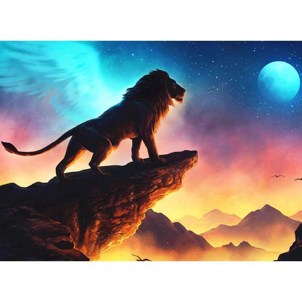 Lion - Full Drill Diamond Painting