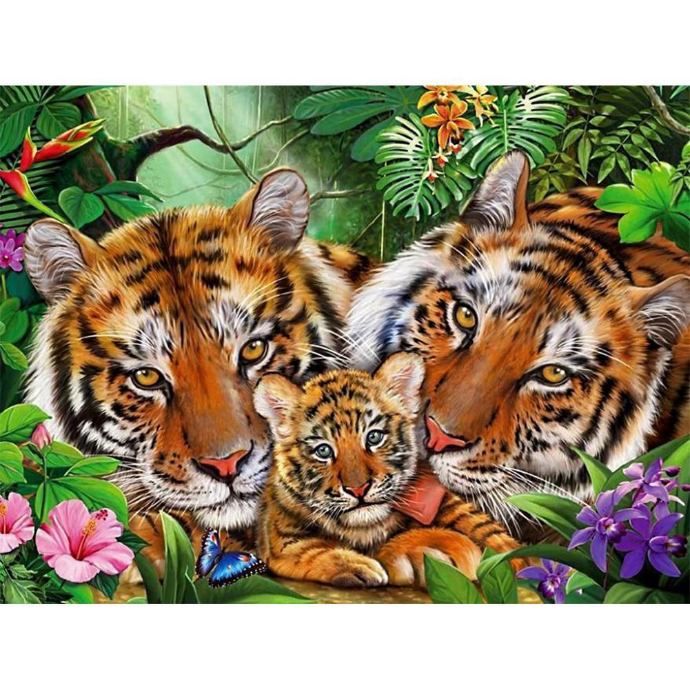Tigers - Full Drill Diamond Painting