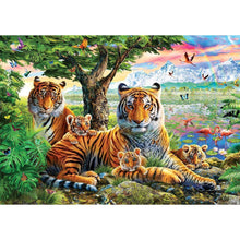 Load image into Gallery viewer, Tigers - Full Drill Diamond Painting
