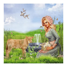 Load image into Gallery viewer, Girl - Full Drill Diamond Painting
