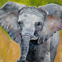Load image into Gallery viewer, Elephant - Full Drill Diamond Painting
