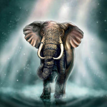 Load image into Gallery viewer, Elephant - Full Drill Diamond Painting
