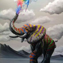 Load image into Gallery viewer, Elephant - Full Drill Diamond Painting

