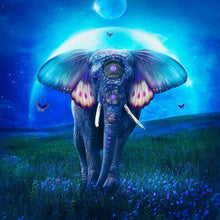 Load image into Gallery viewer, Elephant - Full Drill Diamond Painting
