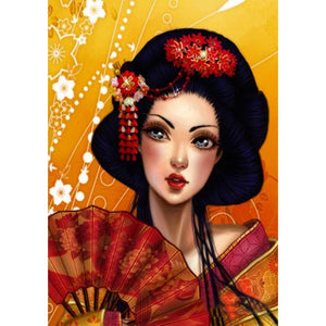 Geisha - Full Drill Diamond Painting