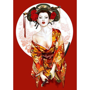 Geisha - Full Drill Diamond Painting