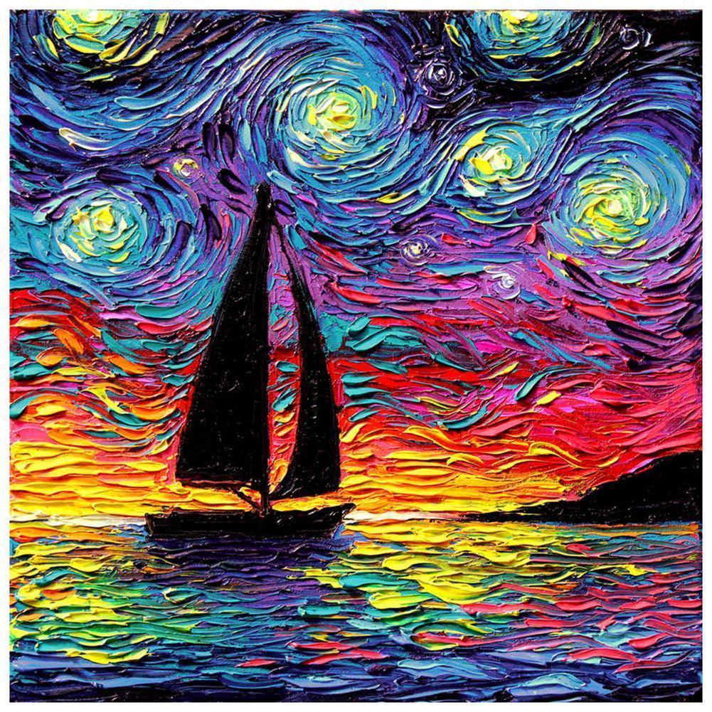 Boat - Full Drill Diamond Painting