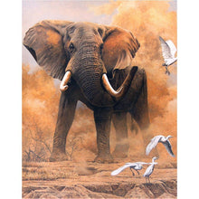 Load image into Gallery viewer, Elephant - Full Drill Diamond Painting
