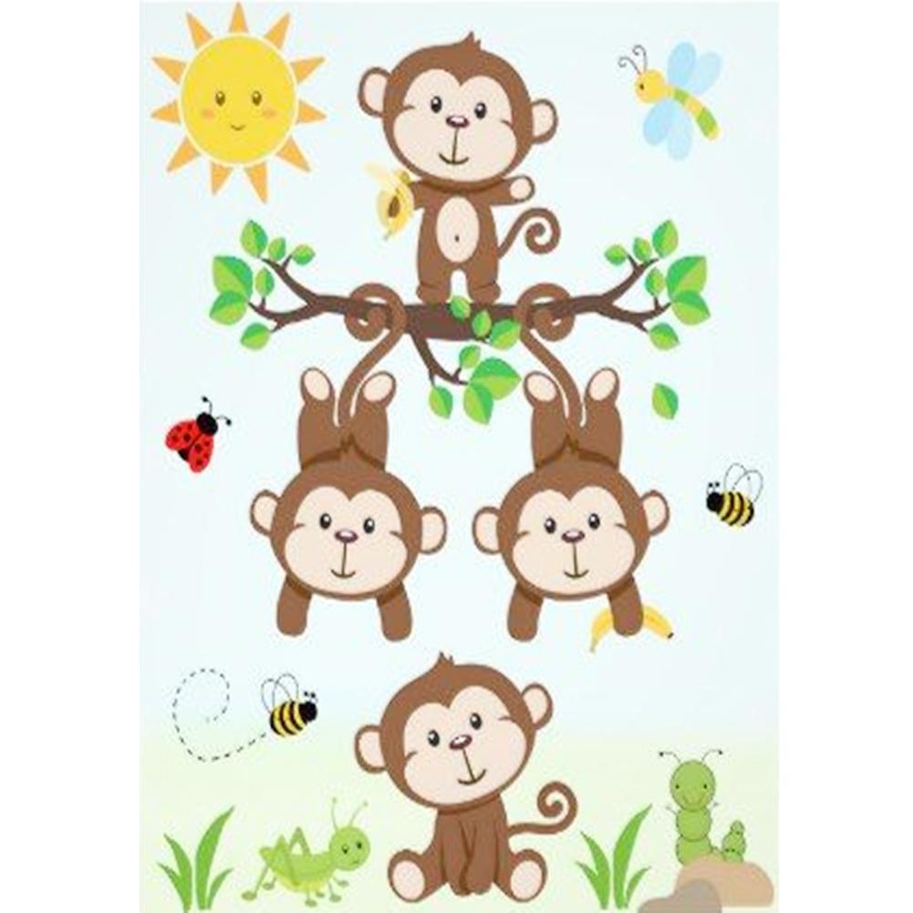 Monkey - Full Drill Diamond Painting