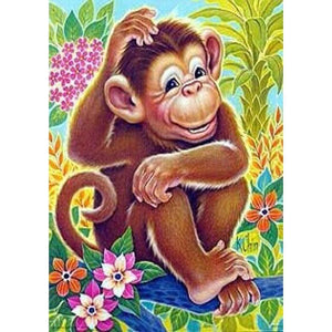 Monkey - Full Drill Diamond Painting