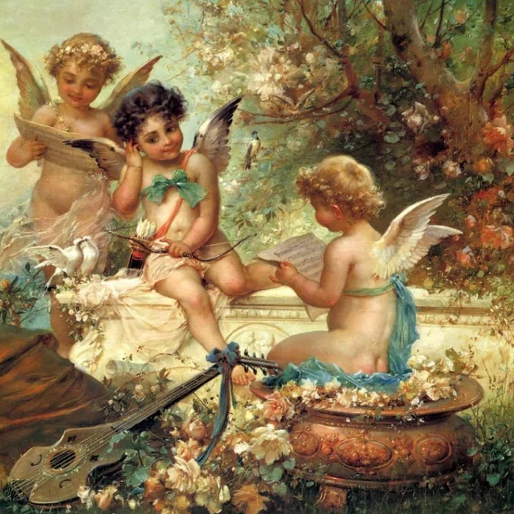 Cute Angels - Full Drill Diamond Painting