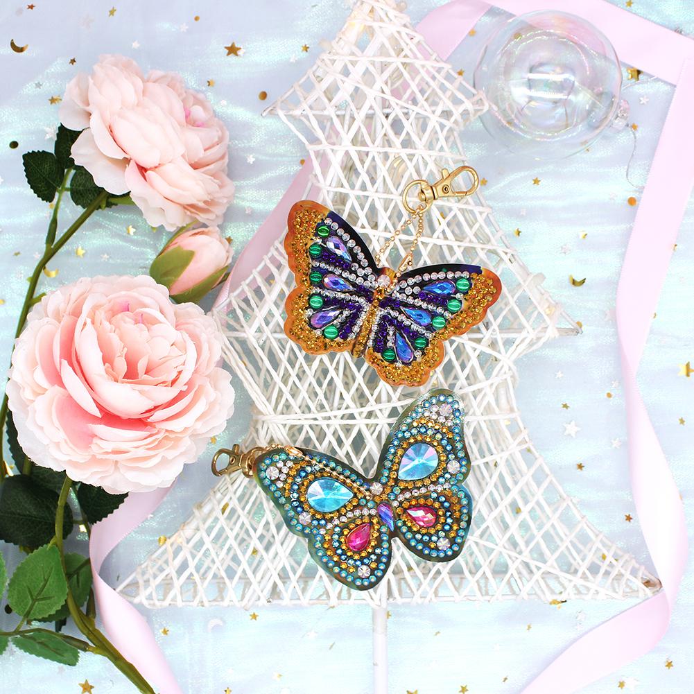 6pcs Butterfly DIY Keychain – dpforever