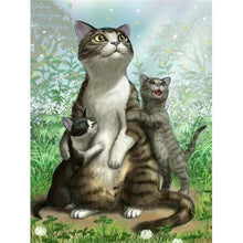 Load image into Gallery viewer, Cat - Full Drill Diamond Painting
