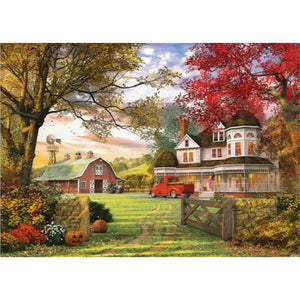 Farmhouse Villa - Full Drill Diamond Painting