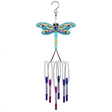 Load image into Gallery viewer, Acrylic Wind Chime Bell Pendant DIY Diamond Painting Mosaic Kit
