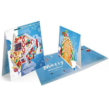 Load image into Gallery viewer, 8PCS/SET 3D CHRISTMAS GREETING CARDS DIAMOND PAINTING

