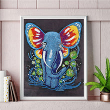 Load image into Gallery viewer, Elephant-Special Shaped Crystal Diamond Painting-30*40cm
