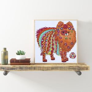 Puppy-Special Shaped Crystal Diamond Painting-30*30cm