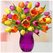 Load image into Gallery viewer, Flowers - Full Drill Diamond Painting
