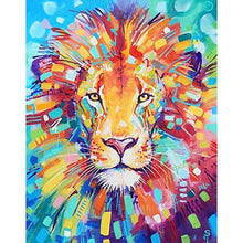 Load image into Gallery viewer, Lion - Full Drill Diamond Painting

