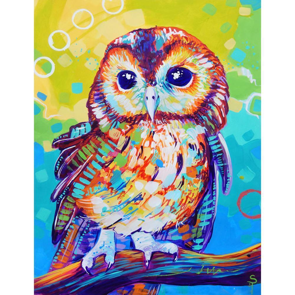 Owl - Full Drill Diamond Painting