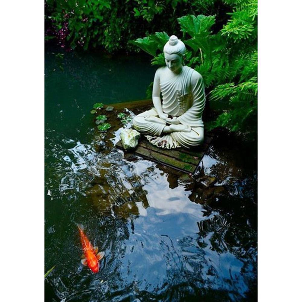 Buddha Statue - Full Drill Diamond Painting