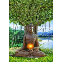 Load image into Gallery viewer, Buddha Statue - Full Drill Diamond Painting
