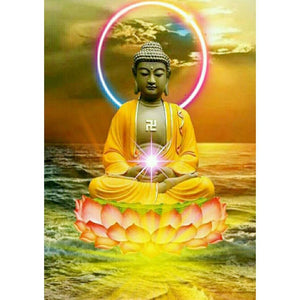 Buddha Statue  - Full Drill Diamond Painting