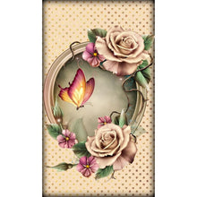 Load image into Gallery viewer, Flower Butterfly - Full Drill Diamond Painting - 30x48cm
