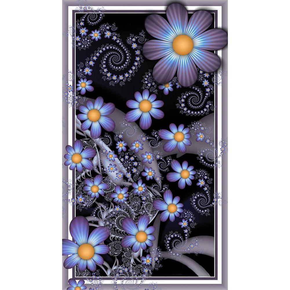 Flower Butterfly - Full Drill Diamond Painting - 30x48cm