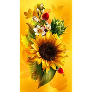Flower Butterfly - Full Drill Diamond Painting - 30x48cm