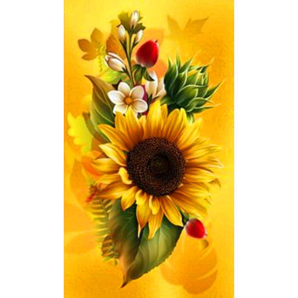 Flower Butterfly - Full Drill Diamond Painting - 30x48cm