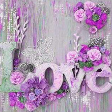 Load image into Gallery viewer, Love Flower - Full Drill Diamond Painting
