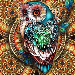 Owl - Full Drill Diamond Painting