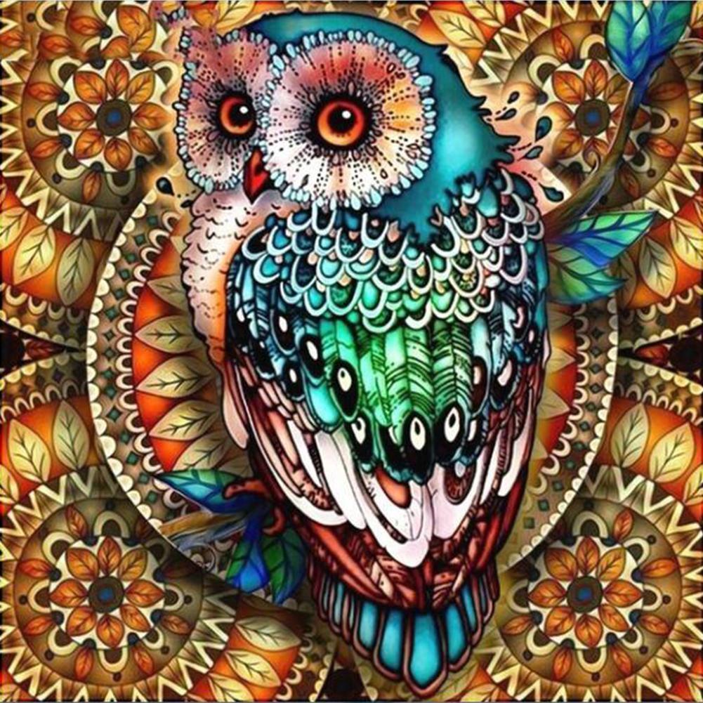 Owl - Full Drill Diamond Painting