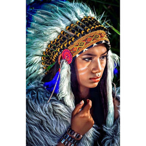 Indian - Full Drill Diamond Painting