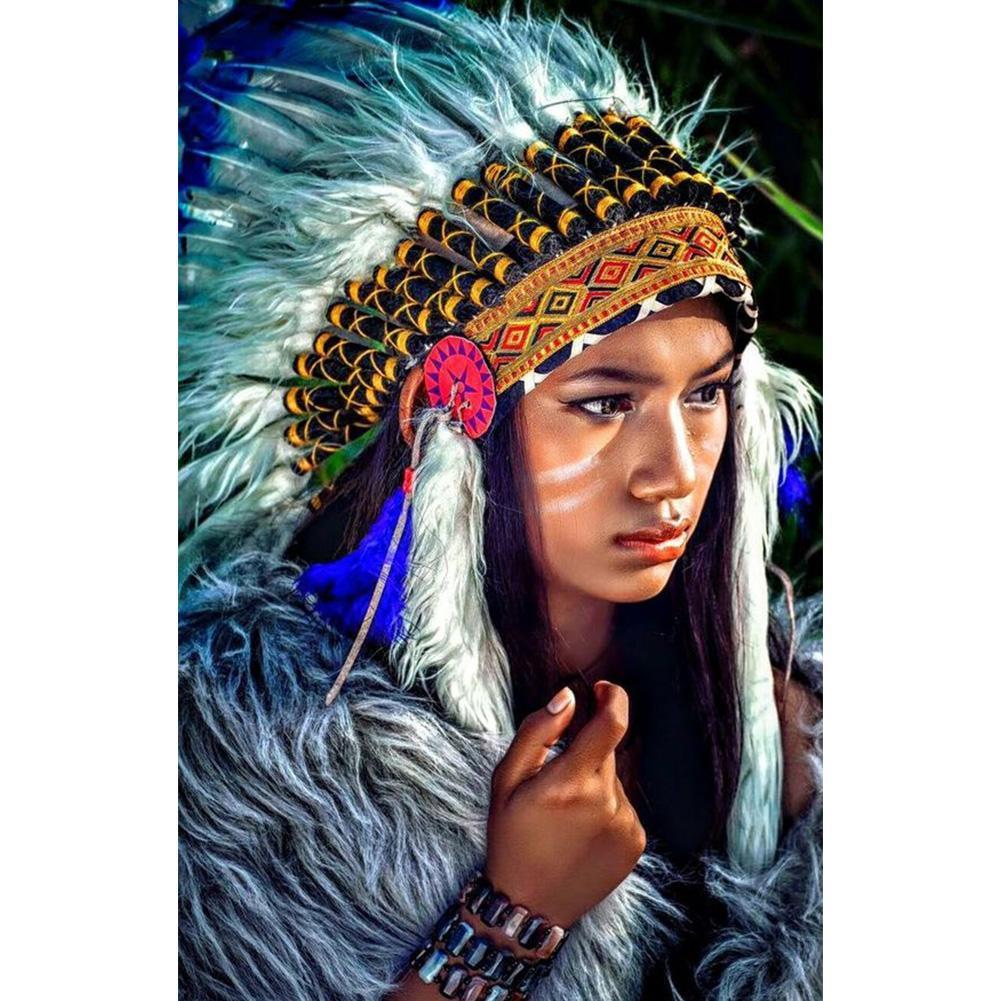 Indian - Full Drill Diamond Painting