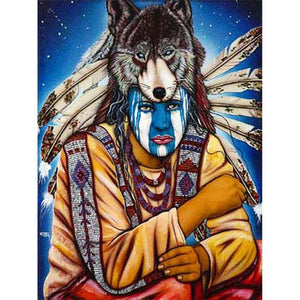 Indian - Full Drill Diamond Painting
