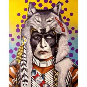 Indian - Full Drill Diamond Painting