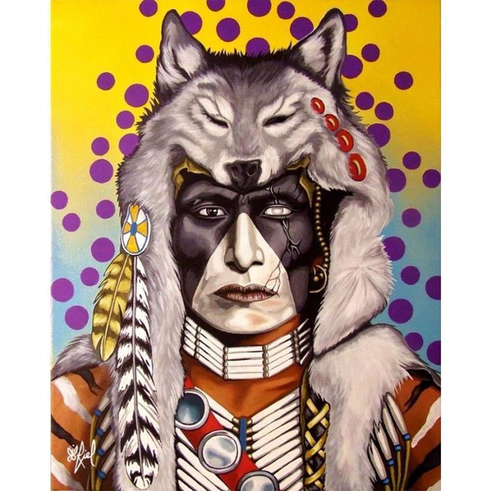 Indian - Full Drill Diamond Painting