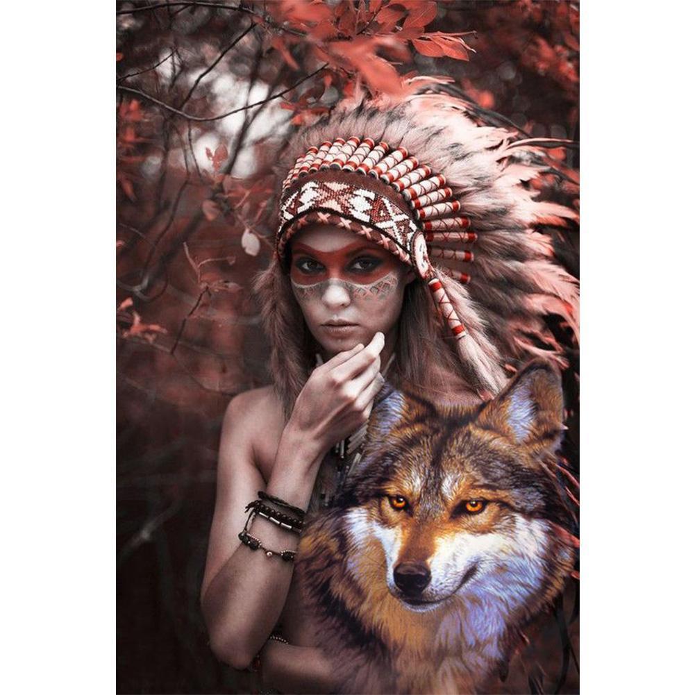 Indian - Full Drill Diamond Painting