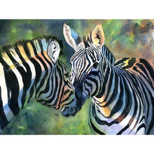 Load image into Gallery viewer, Zebra - Full Drill Diamond Painting

